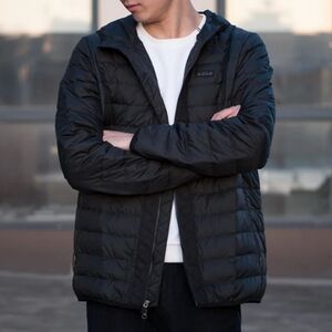 Nike LeBron James OW Sports Casual Warm Hooded Down Jacket Winter